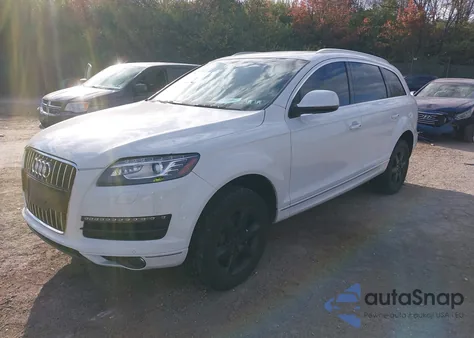 2013 Audi Q7 3.0T Premium z USA, uszkodzony, nr VIN WA1LGAFE6DD011627